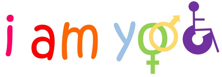 The colourful I am You project logo, which speaks to diversity and representation