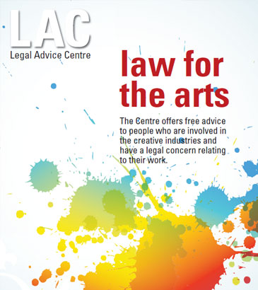Law for the arts poster